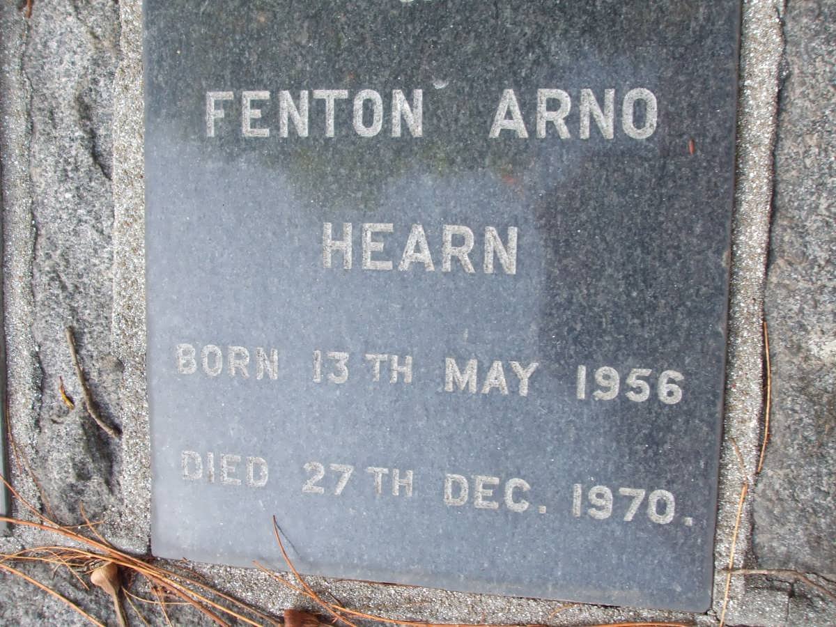 HEARN Fenton Arno 1956-1970