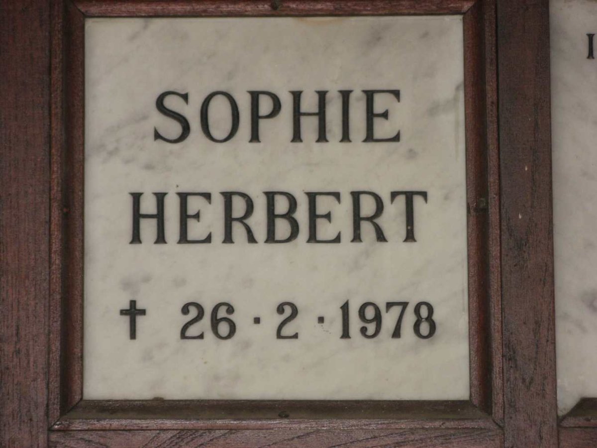 HERBERT Sophie -1978