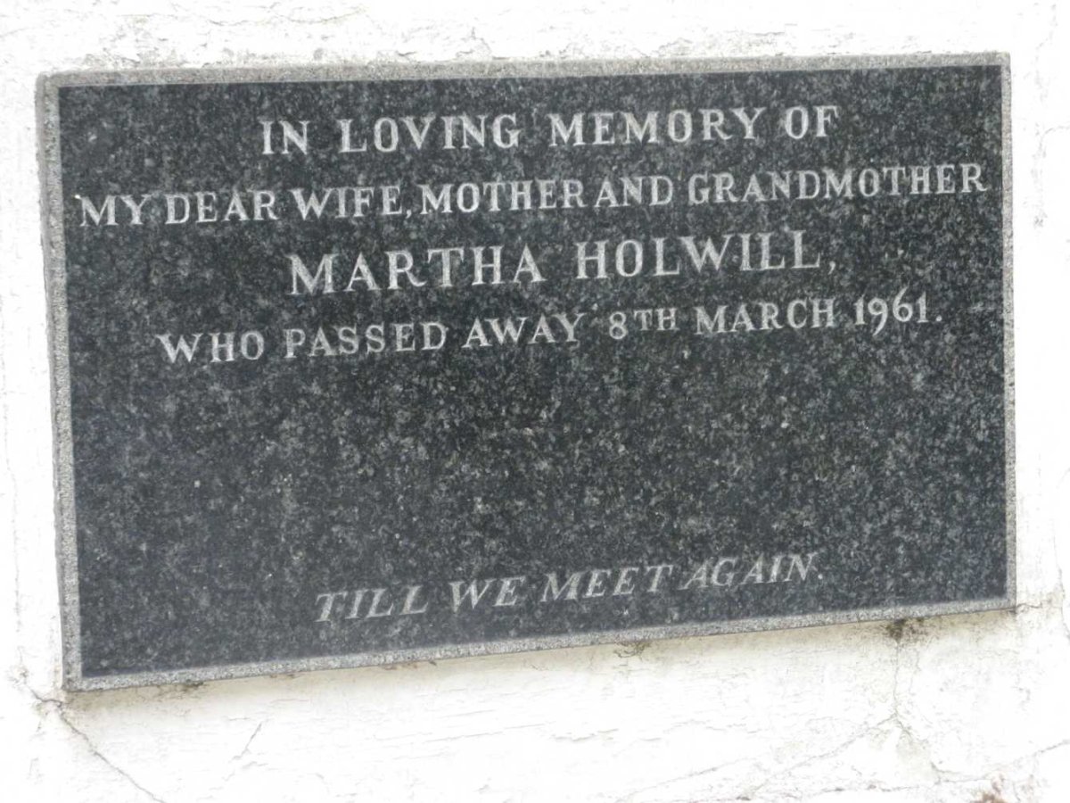 HOLWILL Martha -1961
