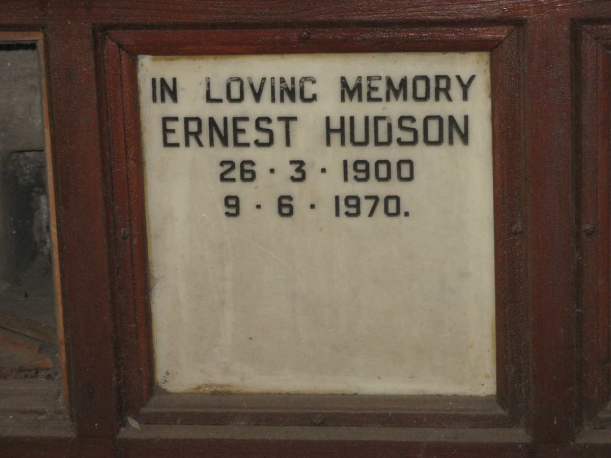 HUDSON Ernest 1900-1970
