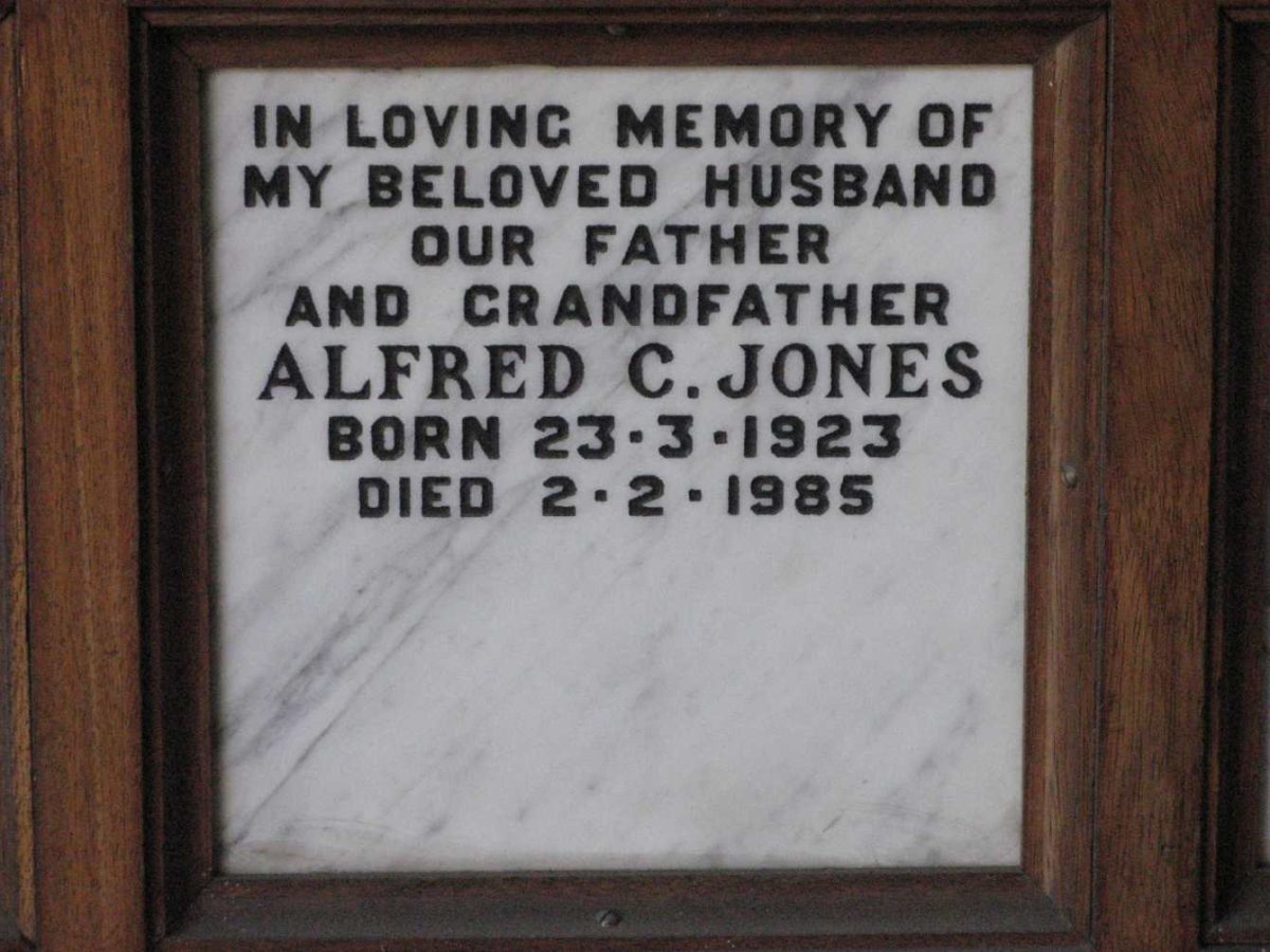 JONES Alfred C. 1923-1985