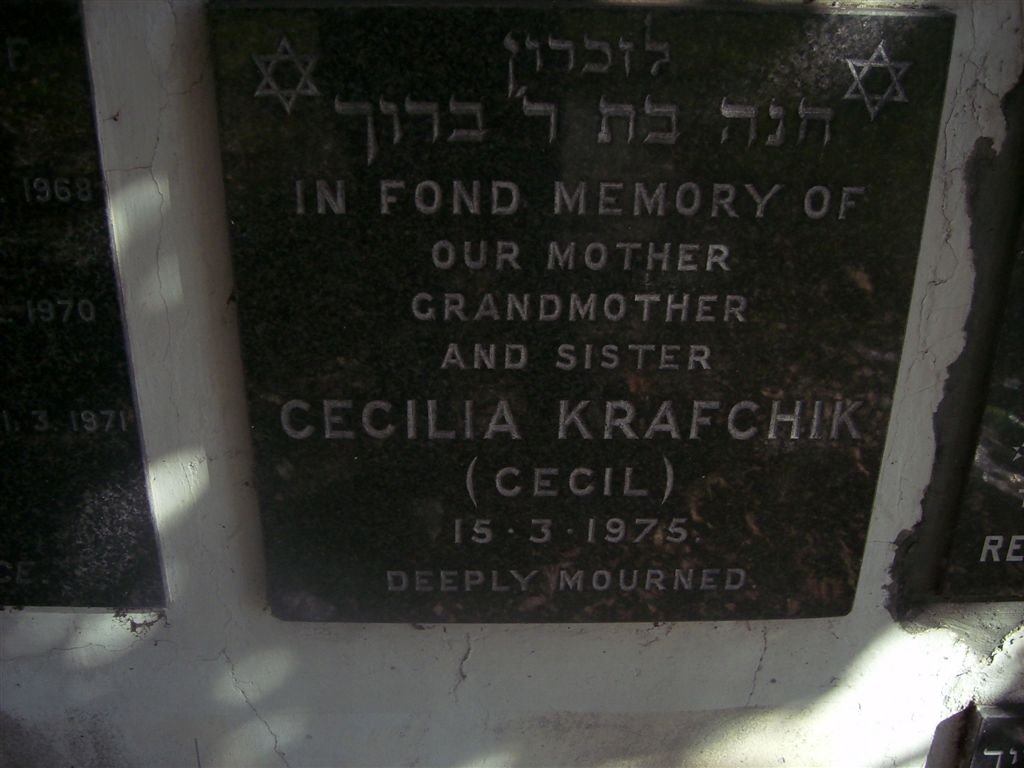 KRAFCHIK Cecilia -1975