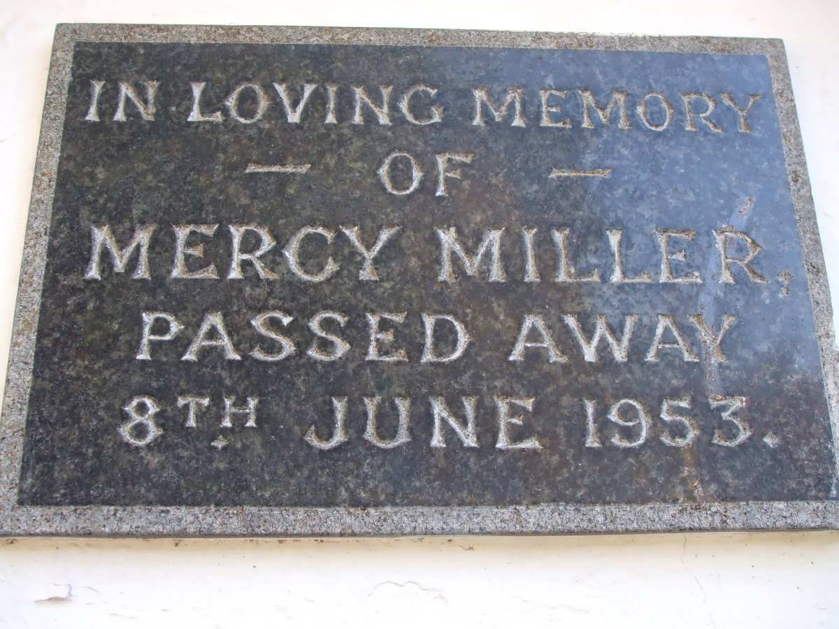 MILLER Mercy -1953
