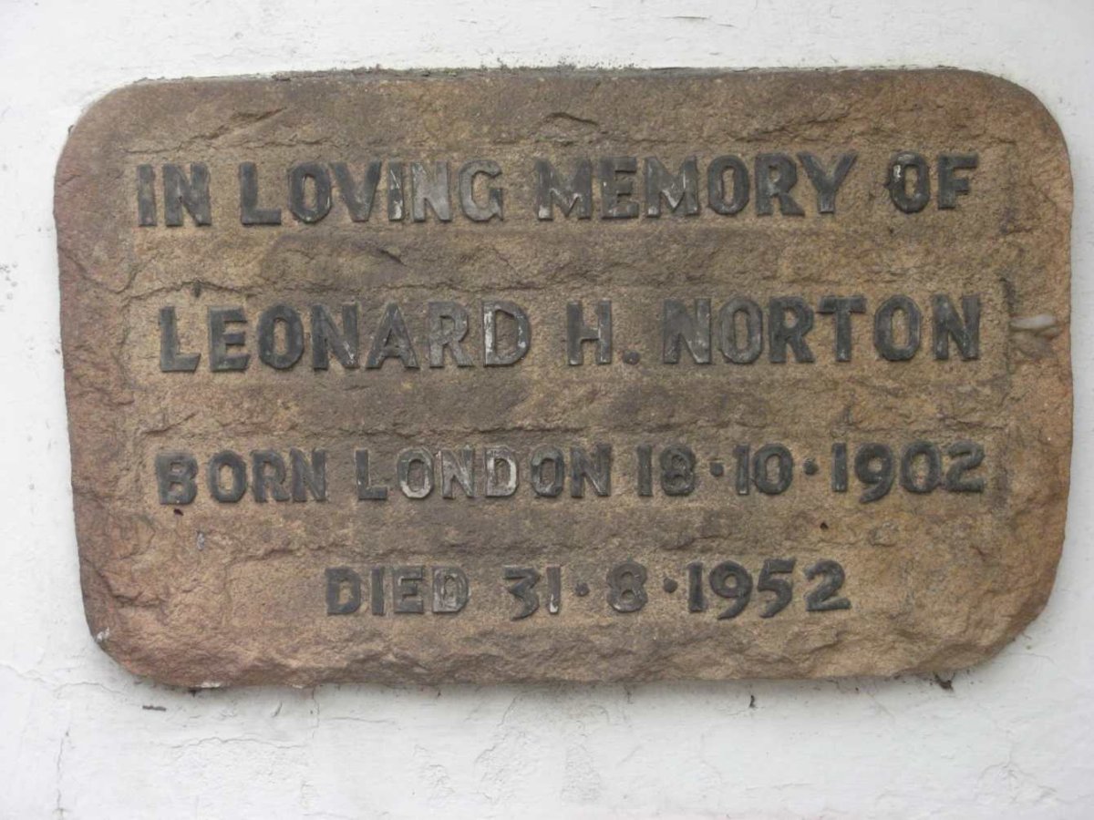 NORTON Leonard H. 1902-1952