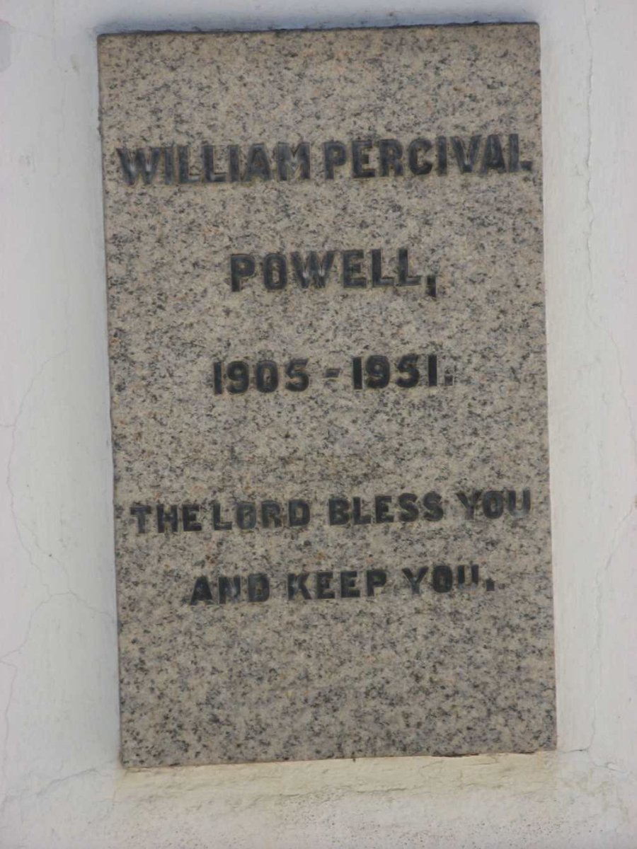 POWELL William Percival 1905-1951
