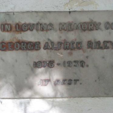 RILEY George Alfred 1876-1939