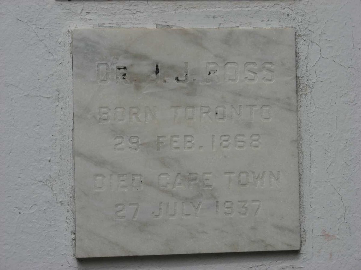ROSS L.J. 1868-1937