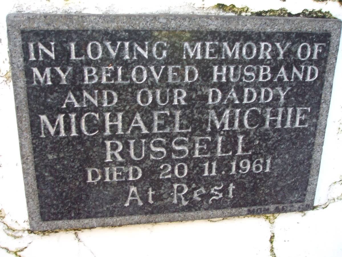 RUSSELL Michael Michie -1961