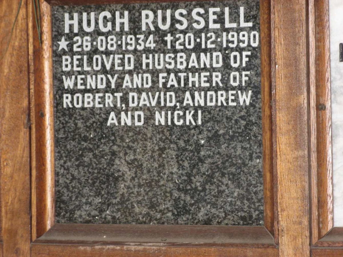 RUSSELL Hugh 1934-1990