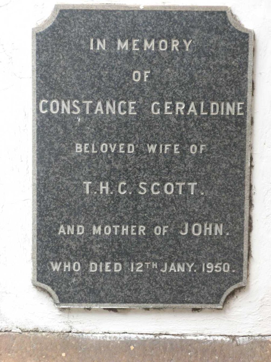 SCOTT Constance Geraldine -1950