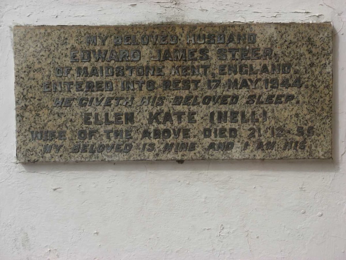 STEER Edward James -1944 &amp; Ellen Kate NELL -1955
