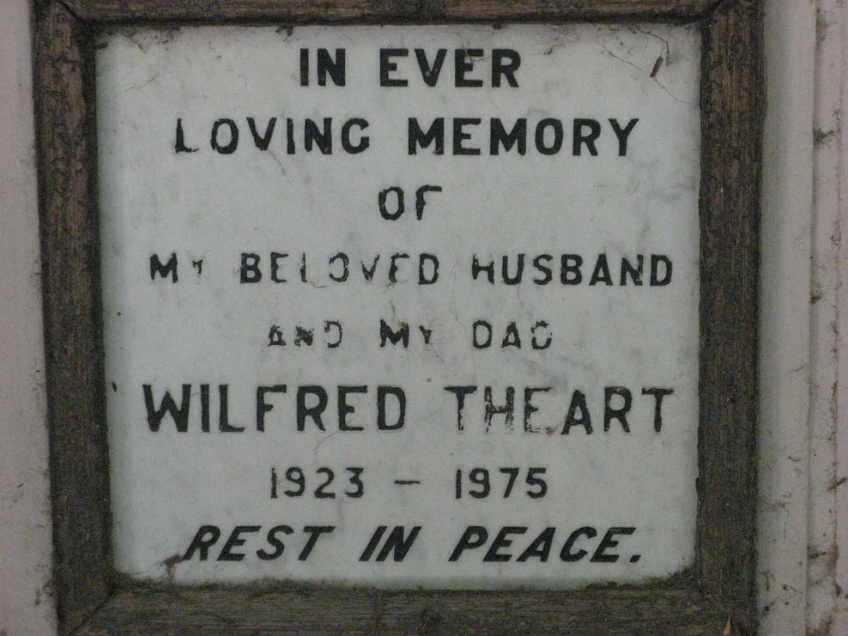 THEART Wilfred 1923-1975