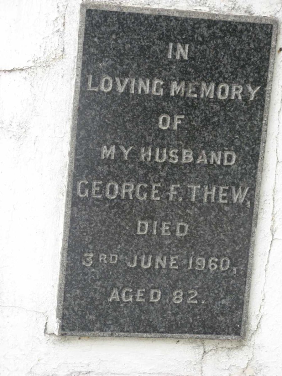 THEW George F. -1960