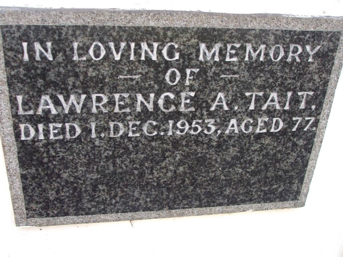 TAIT Lawrence A. -1953