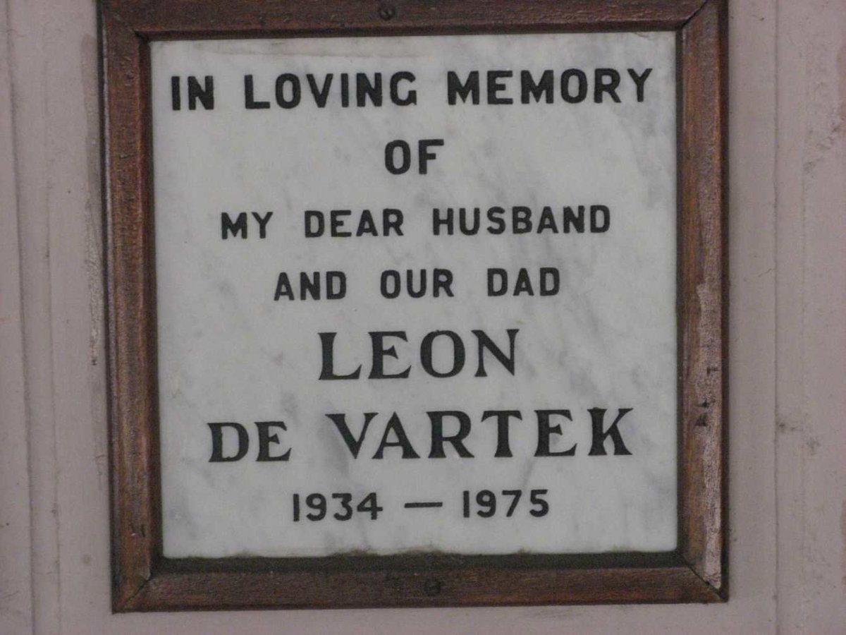VARTEK Leon, de 1934-1975