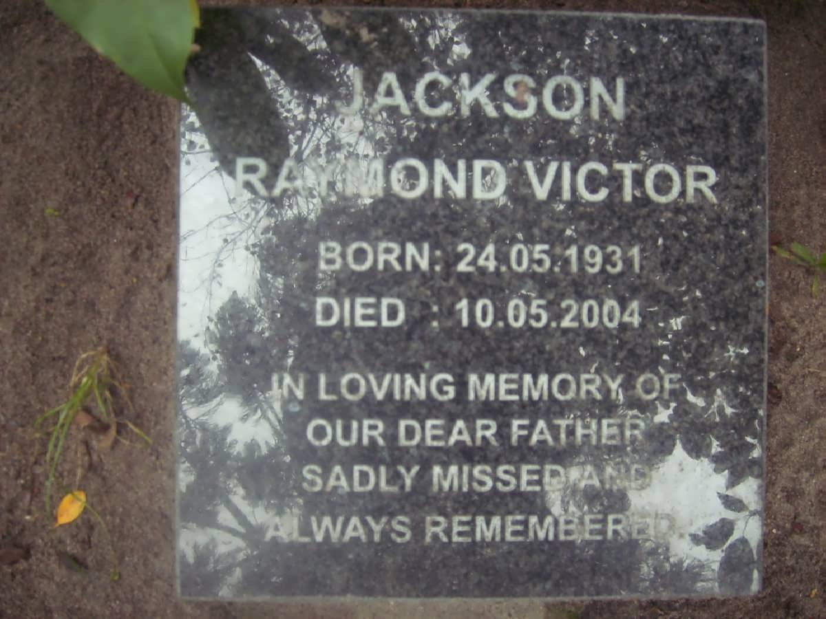 VICTOR Jackson Raymond 1931-2004