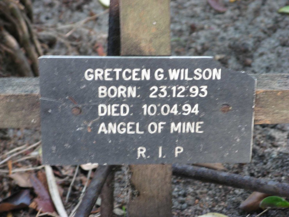 WILSON Gretcen G. 1993-1994