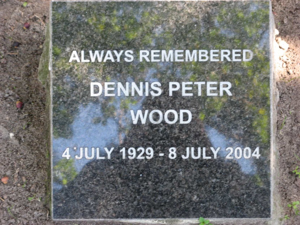 WOOD Dennis Peter 1929-2004