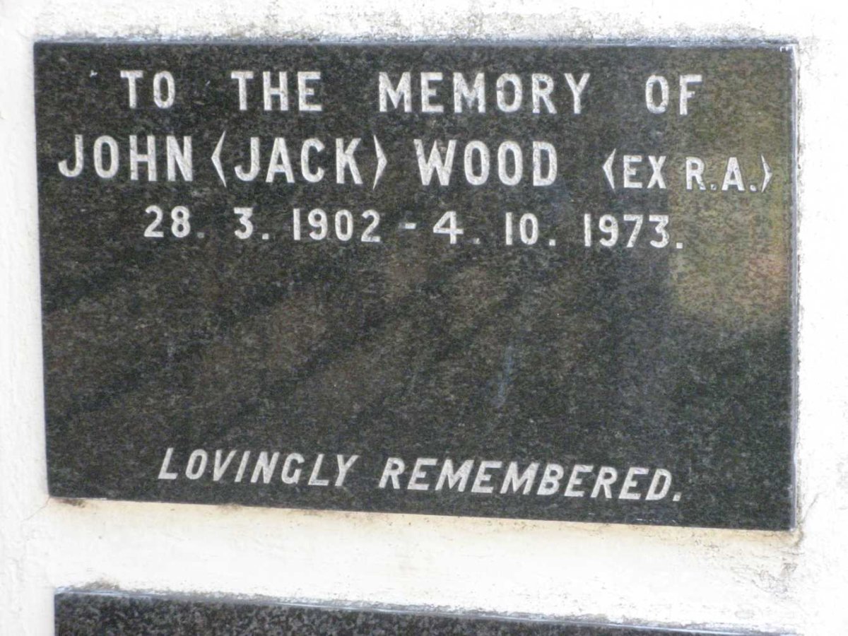 WOOD John 1902-1973