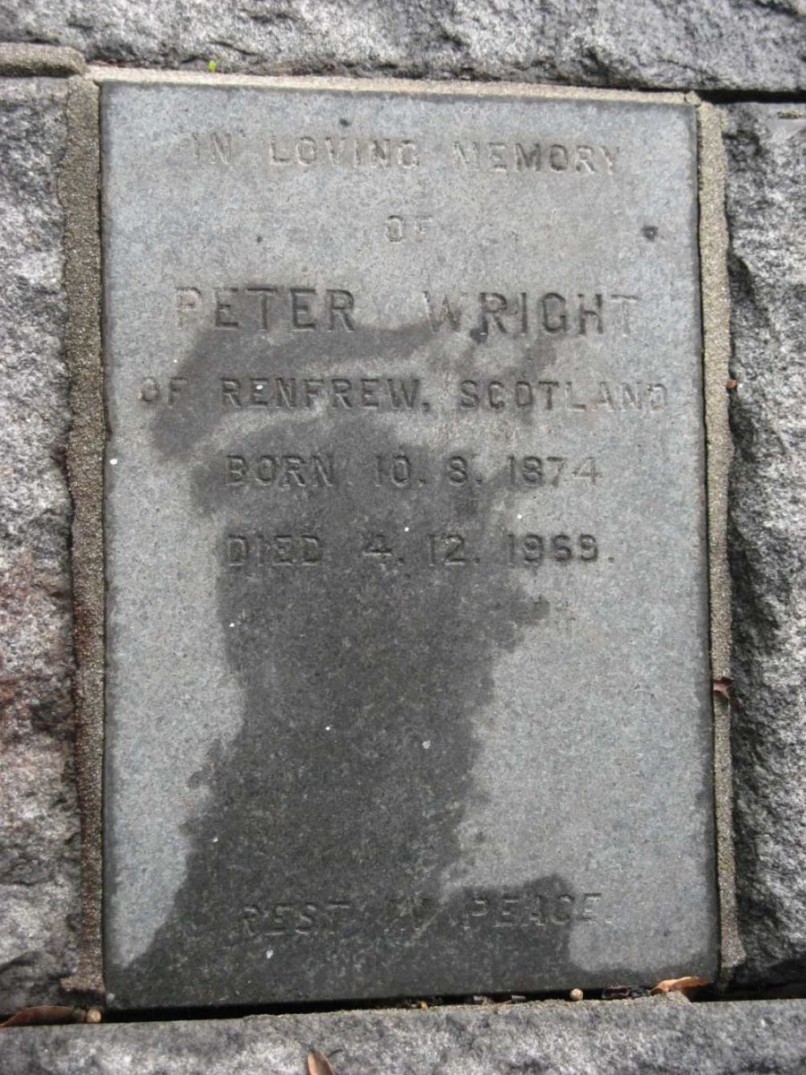 WRIGHT Peter 1874-1969