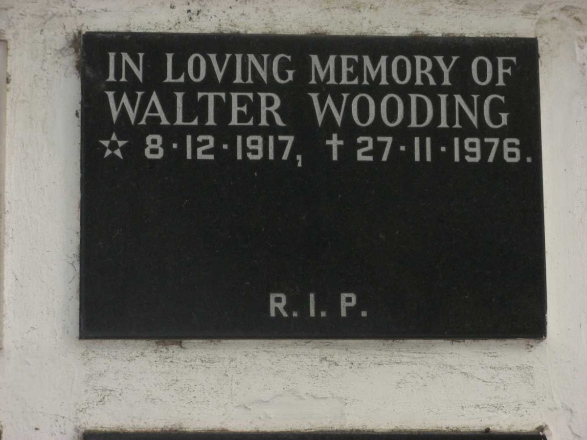 WOODING Walter 1917-1976