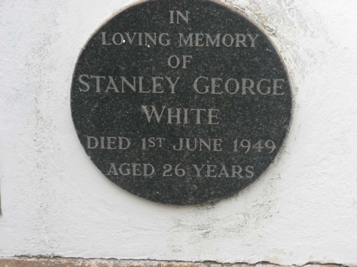 WHITE Stanley George -1949