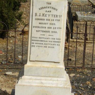 KEYTER B.J. 1820-1906