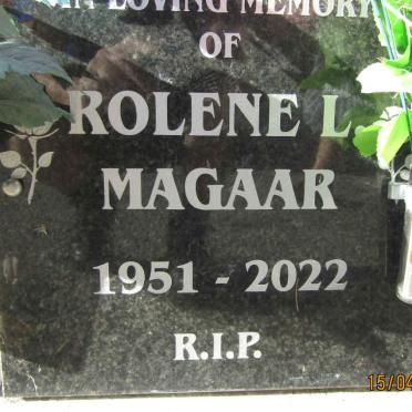 MAGAAR Rolene L. 1951-2022