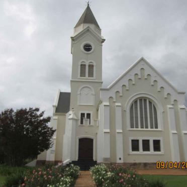 Western Cape, MONTAGU, NG Kerk gedenkmuur