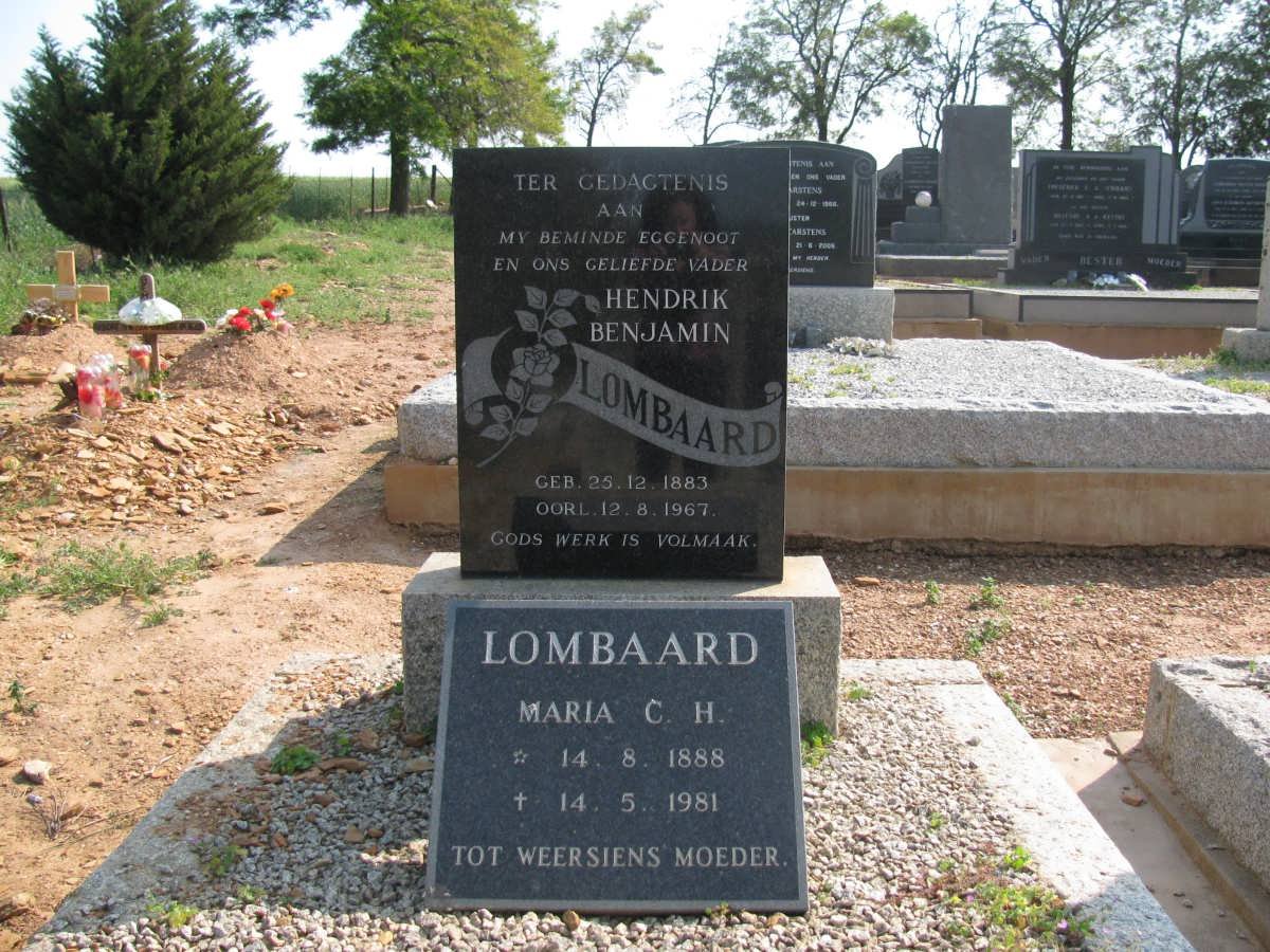 LOMBAARD Hendrik Benjamin 1883-1967 &amp; Maria C.H. 1888-1981