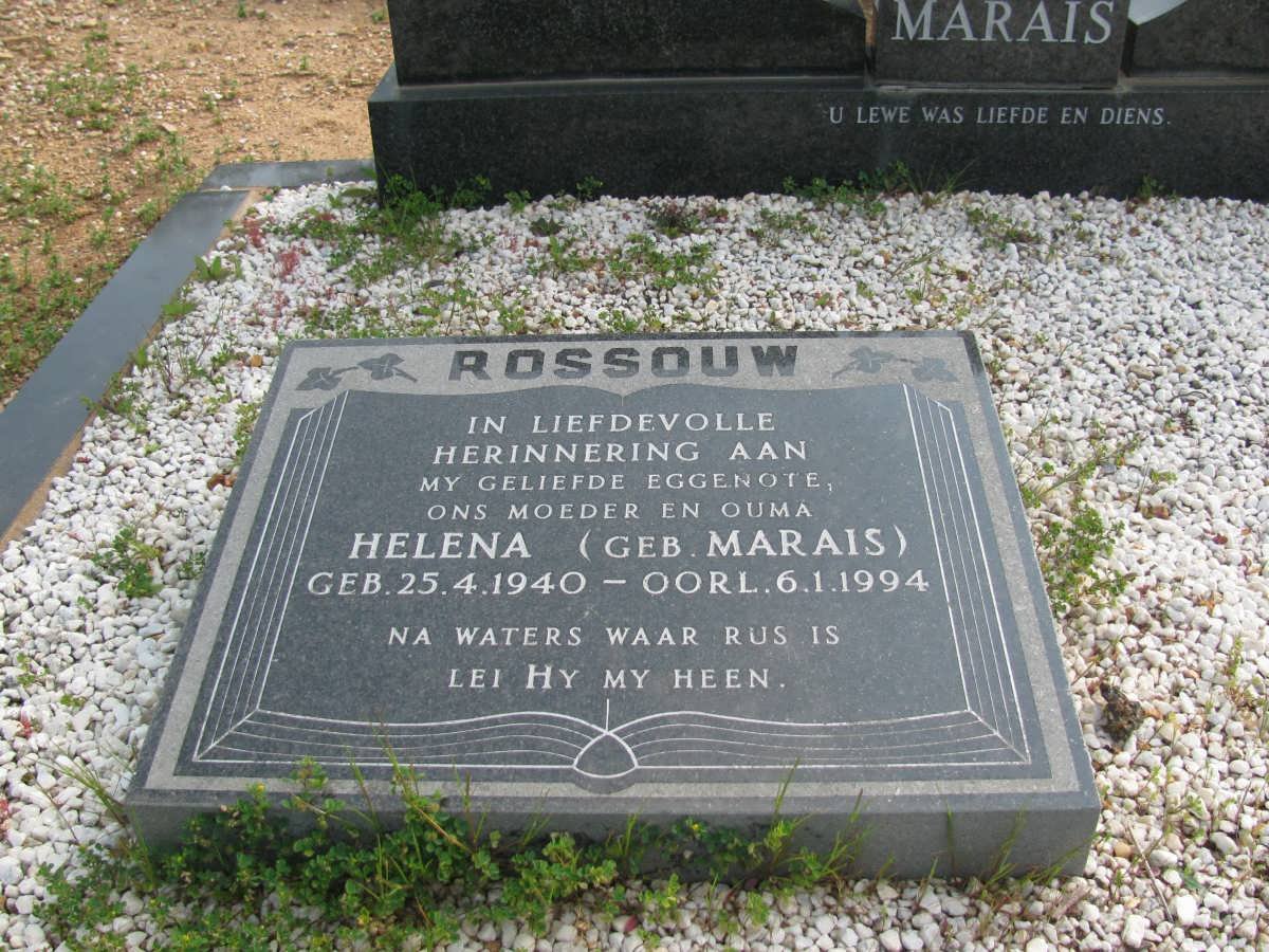 ROSSOUW Helena nee MARAIS 1940-1994