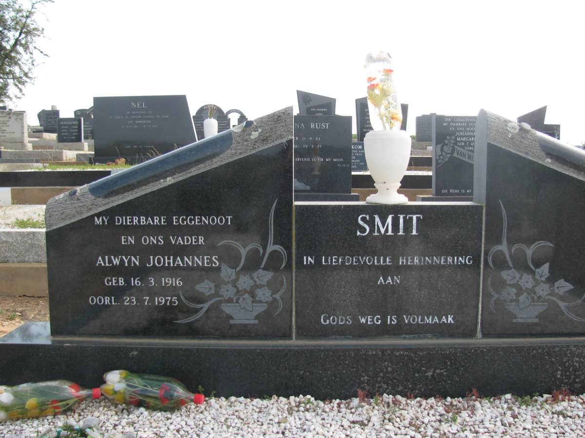 SMIT Alwyn Johannes 1916-1975