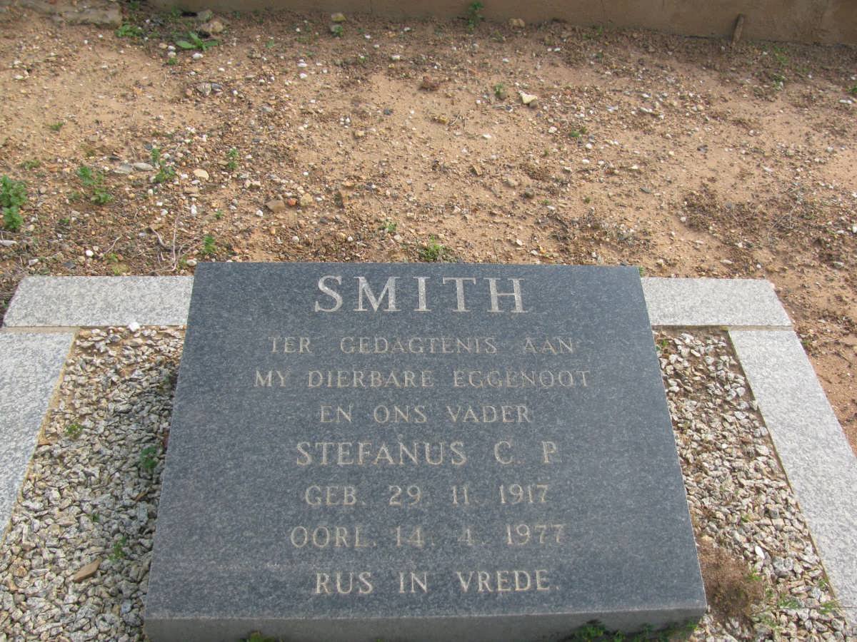 SMITH Stefanus C.P. 1917-1977