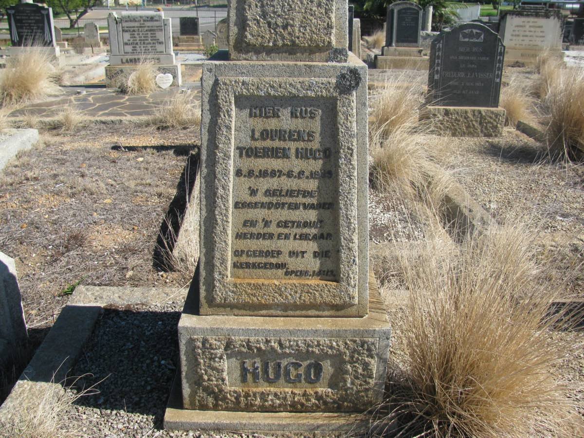 HUGO Lourens Toerien 1887-19??