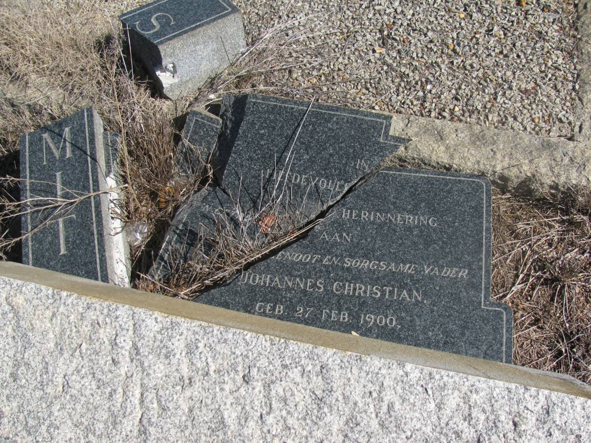 SMIT Johannes Christian 1900-