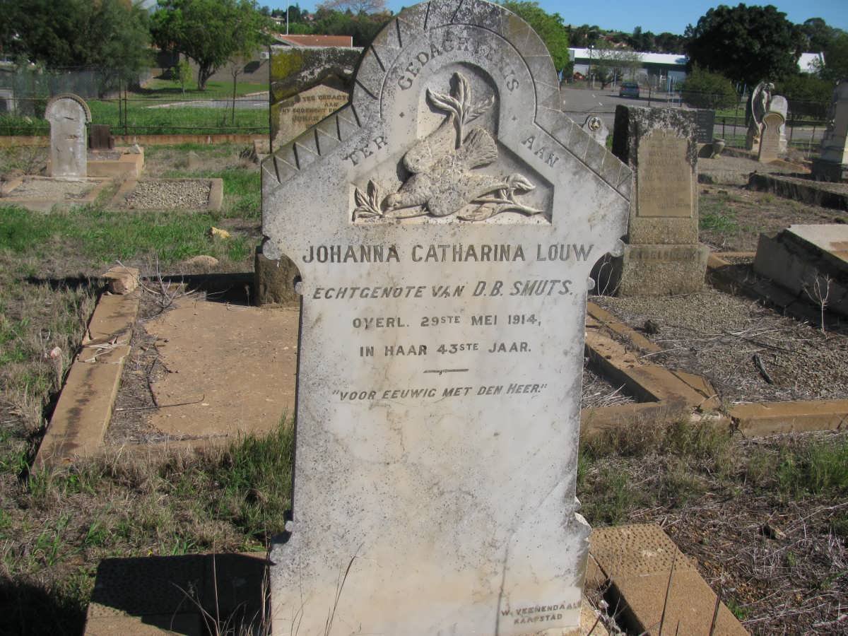 SMUTS Johanna Catharina nee LOUW -1914