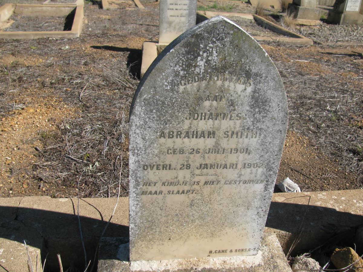 SMITH Johannes Abraham 1901-1902