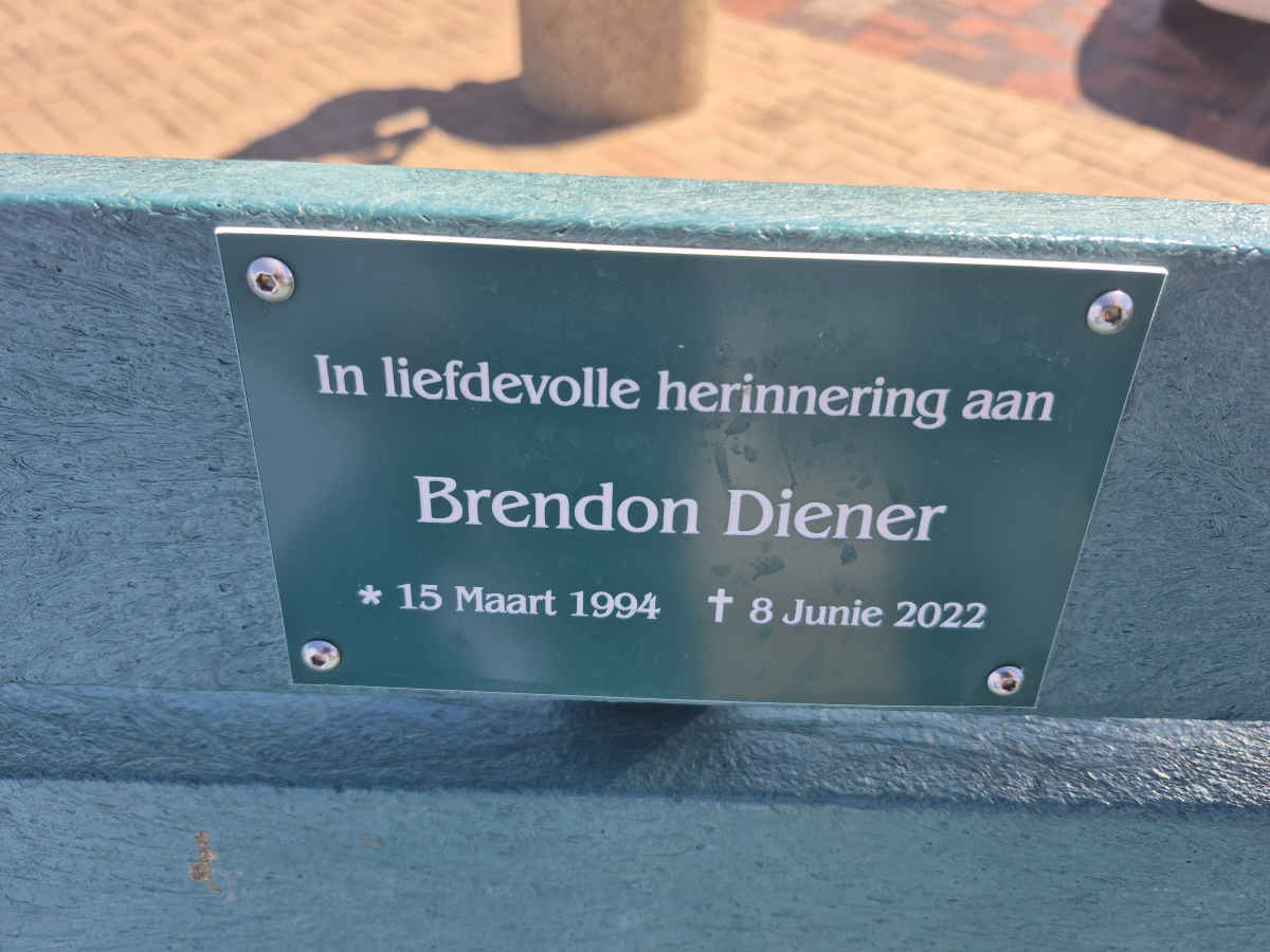 DIENER Brendon 1994-2022