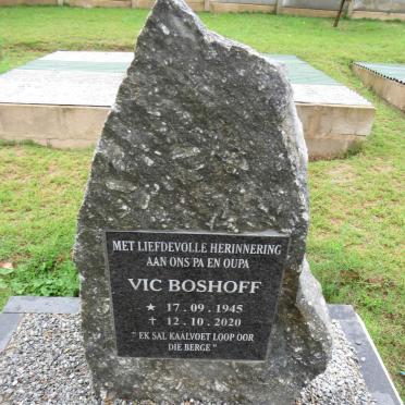 BOSHOFF Vic 1945-2020
