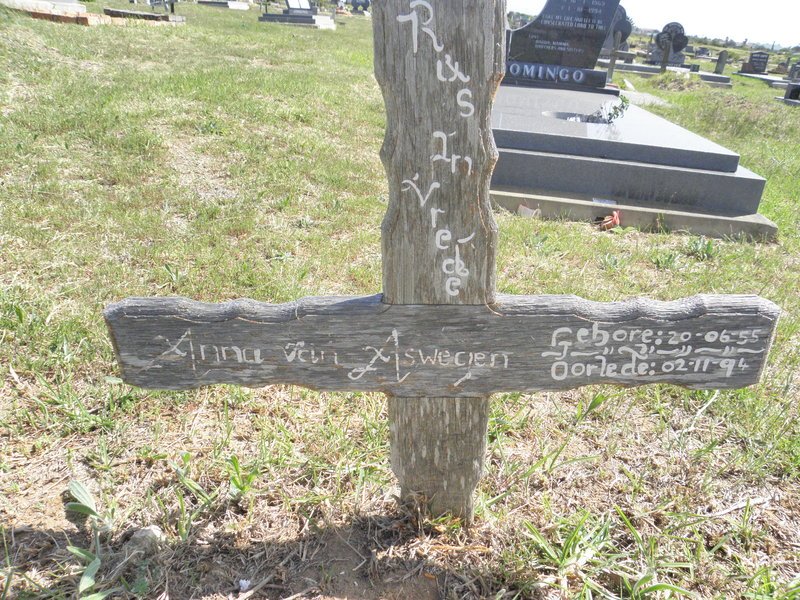 ASWEGEN Anna, van 1955-1994