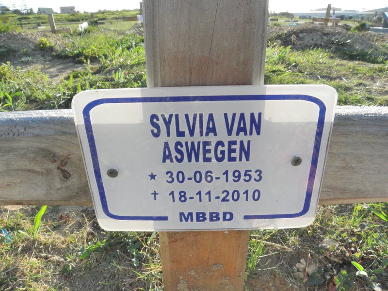 ASWEGEN Sylvia, van 1953-2010