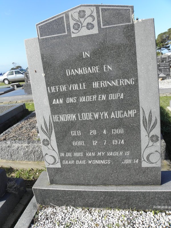 AUCAMP Hendrik Lodewyk 1900-1974