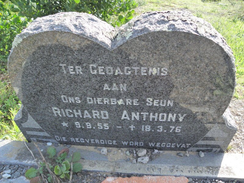 ANTHONY Richard 1955-1976