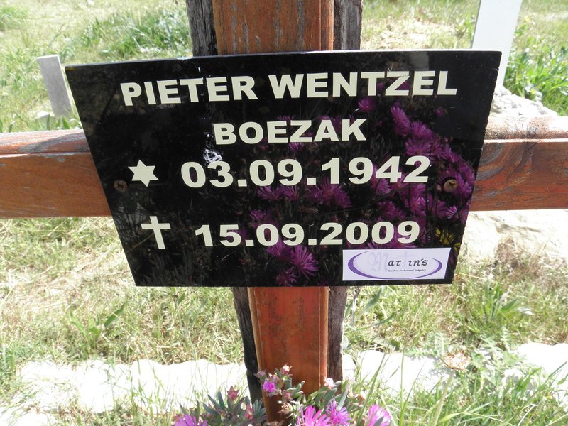 BOEZAK Pieter Wentzel 1942-2009