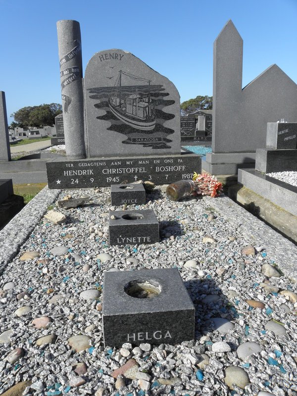 BOSHOFF Hendrik Christoffel 1945-1987