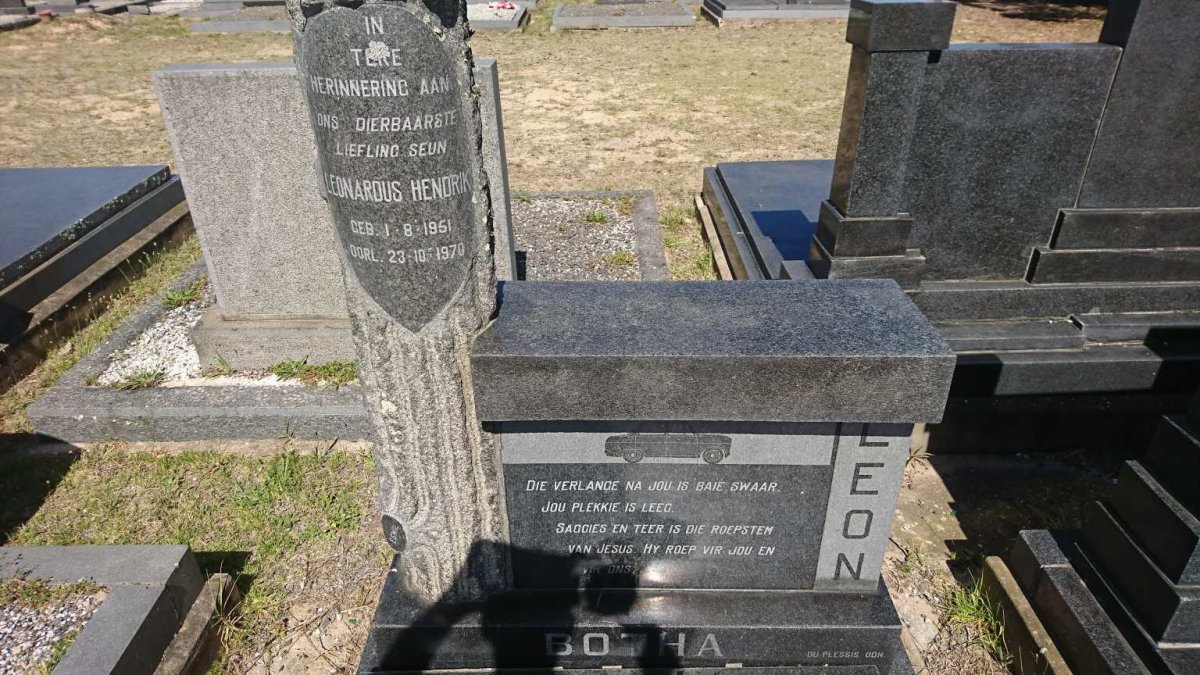 BOTHA Leonardus Hendrik 1951-1970