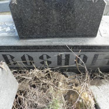 BOSHOFF Abraham Johannes 1918-1972