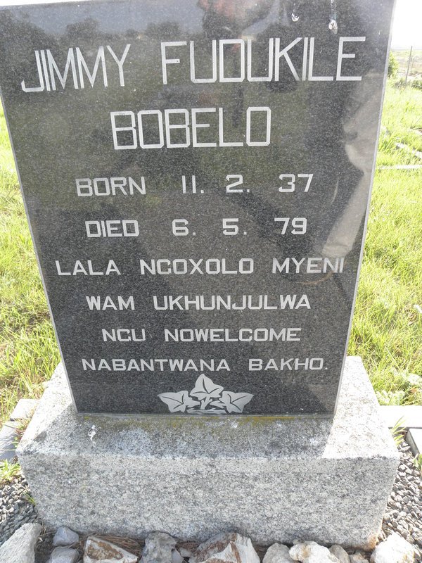 BOBELO Jimmy Fudukile 1937-1979