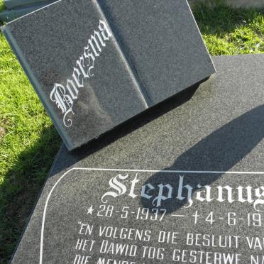 BOERSMA Stephanus 1937-1992 :: BAYMAN Esmé 1969-2006