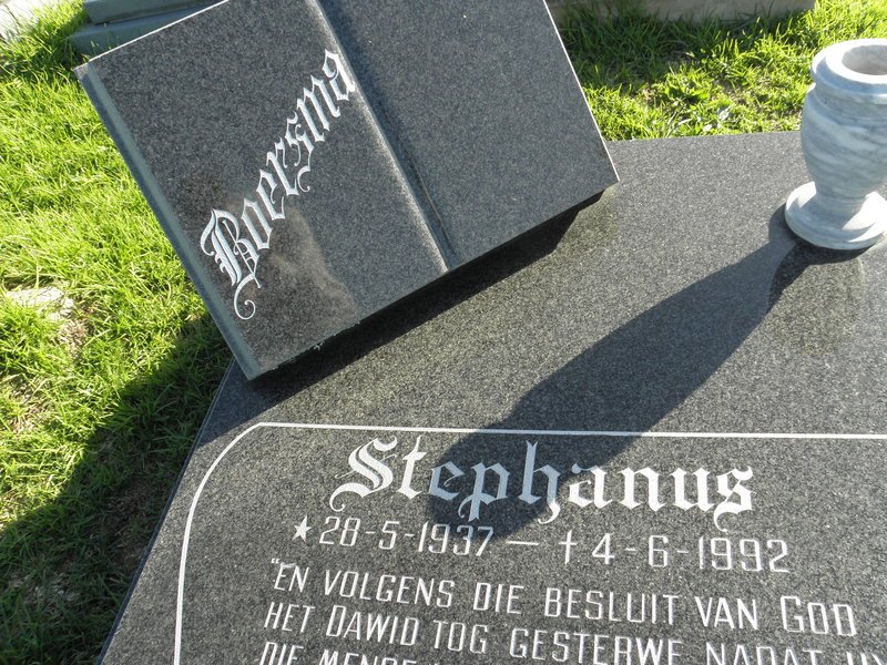 BOERSMA Stephanus 1937-1992 :: BAYMAN Esmé 1969-2006